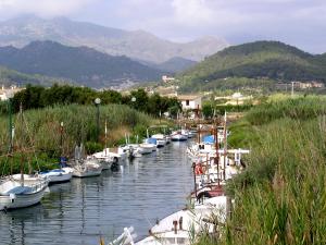 Mallorca Bootscharter: Port Andratx - Wenn der Hafen voll ist, kann man auch überall ankern