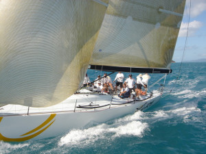 Great Barrier Reef Yachtcharter - Racing Division: Es sind durchaus ernstzunehmende Yachten dabei