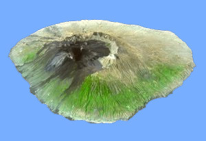 Kapverden Charter - Fogo ist ein riesiger Vulkankegel im Meer