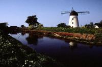 Charter Dänemark: Windmühle, Wasser und saftige grüne Wiesen
