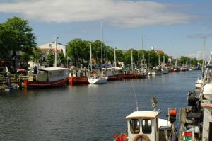 Ostsee Charter: Buntes Treiben - Frühsommer im Hafen von Warnemünde