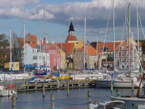 Dänemark Charter - Die alte Hafenstadt Faaborg auf Fünen lohnt einen Abstecher