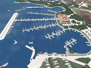 Kroatien Yachtcharter: Die Marina Novigrad an der Küste von Istrien 
