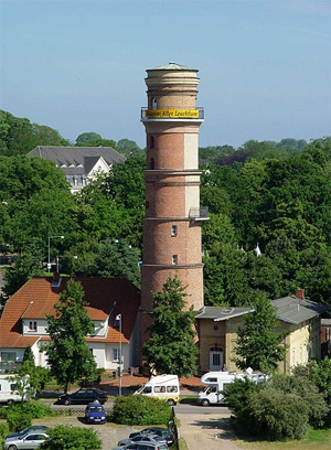Ostsee Yachtcharter - Alter Leuchtturm von Travemünde