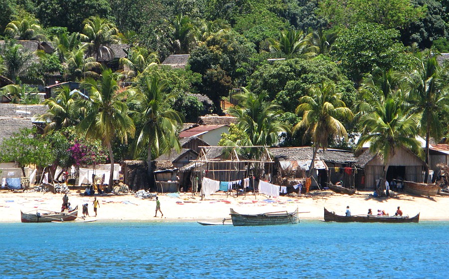 Madagaskar Bootscharter: Auf Nosy Komba lohnt sich ein Besuch der Dörfer
